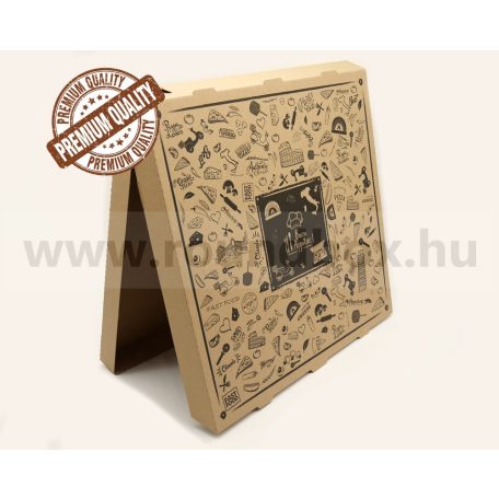 Pizza doboz 33 cm