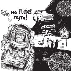 Pizza doboz 32 cm fehér (csapott sarkú)