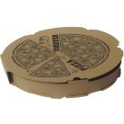 Kerek pizza doboz 32 cm Premium (erősebb, ellenállóbb papír)