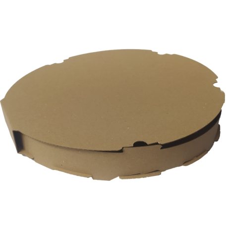 Kerek pizza doboz 32 cm Premium (erősebb, ellenállóbb papír)