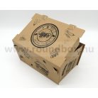 Hamburger + chips doboz 130 x 208 x 110 mm