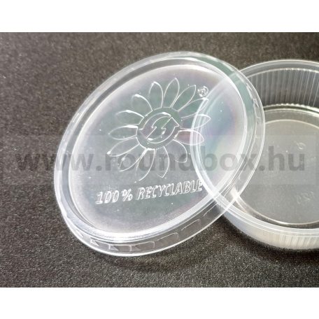 Kerek szószos tálka tető 50 / 80 ml