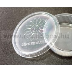 Kerek szószos tálka tető 125 ml
