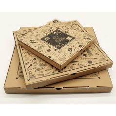 Pizza doboz 22 - 60 cm-ig